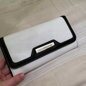 Liz Claiborne white wallet